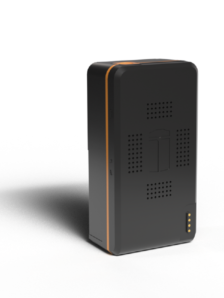 Front View of Lightbug Enviro GPS Tracker with Temperature and Humidity sensors