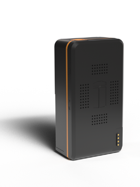 Front View of Lightbug Enviro GPS Tracker with Temperature and Humidity sensors