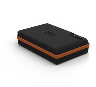 Side View of Lightbug Zero Small GPS Tracker with Long Battery Life