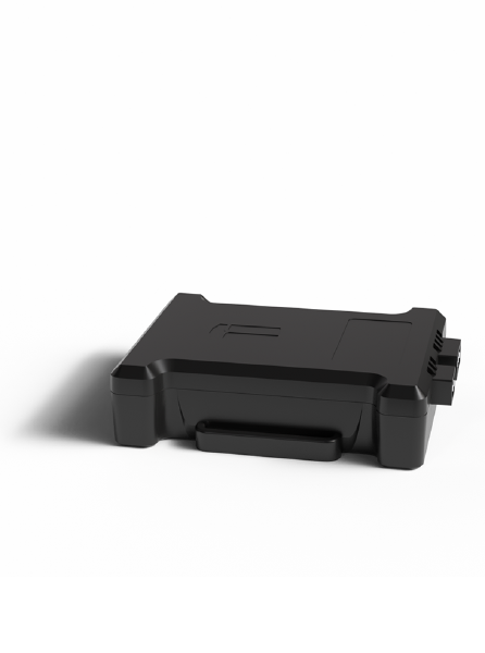 Front View of Lightbug Vehicle Wired GPS Tracker with Long Battery Life