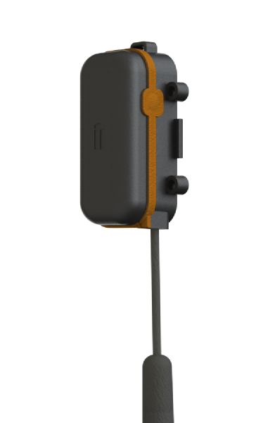 Side View of Lightbug Vehicle Wired GPS Tracker with Long Battery Life