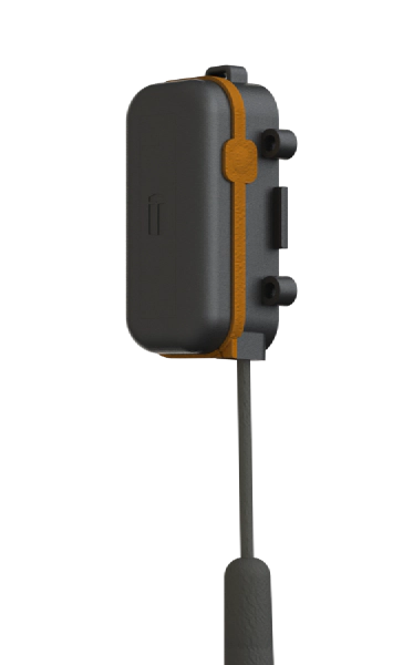Side View of Lightbug Vehicle Wired GPS Tracker with Long Battery Life