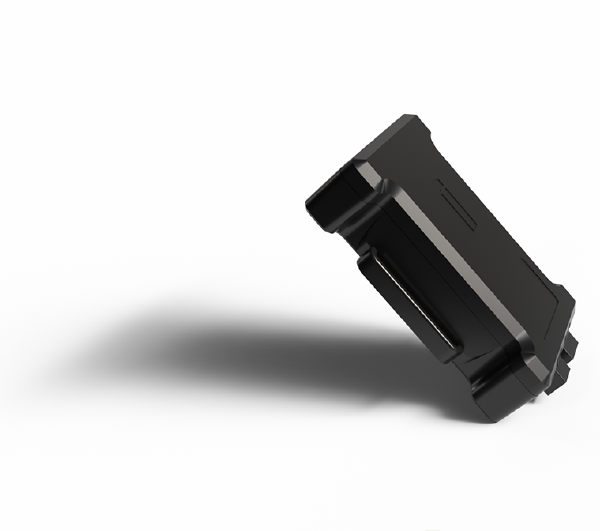 Side View of Lightbug Vehicle Wired GPS Tracker with Long Battery Life